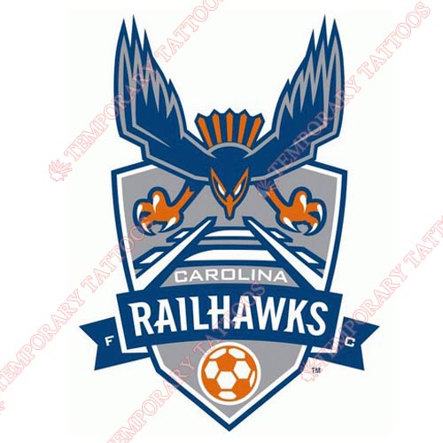 Carolina RailHawks FC Customize Temporary Tattoos Stickers NO.8275